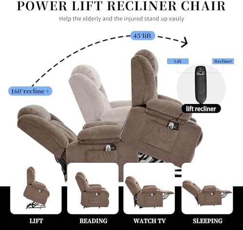 Power Lift Recliner Chair for Elderly - Image 5