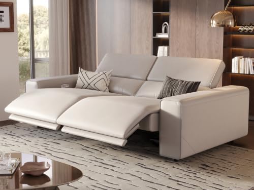 POVISON Benjamin 77'' Faux Leather Reclining Sofa, 2 Seater by POVISONSMART