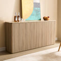 64" Fluted Sideboard Cabinet by DelArk