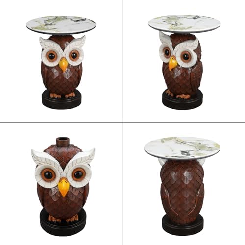OWL Statue End Table - Image 5