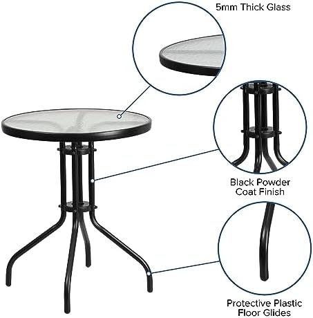 Flash Furniture 23.75 in Round Table - Image 4