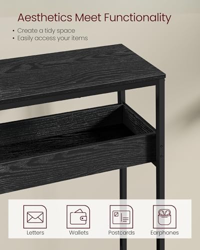 VASAGLE 39.4 Inches Console Table, Narrow Sofa Table - Image 5