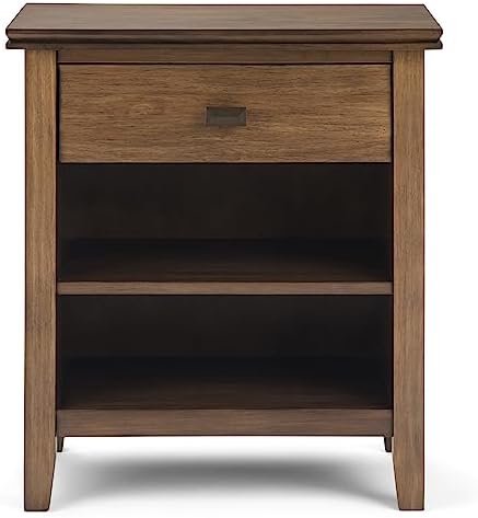 SIMPLIHOME Artisan 24" Nightstands in Rustic Natural Aged Brown - Image 2