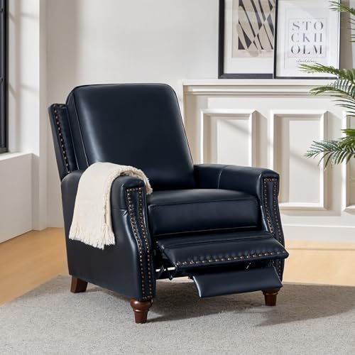 HULALA HOME Genuine Leather Manual Recliners Set of 2 - Image 3