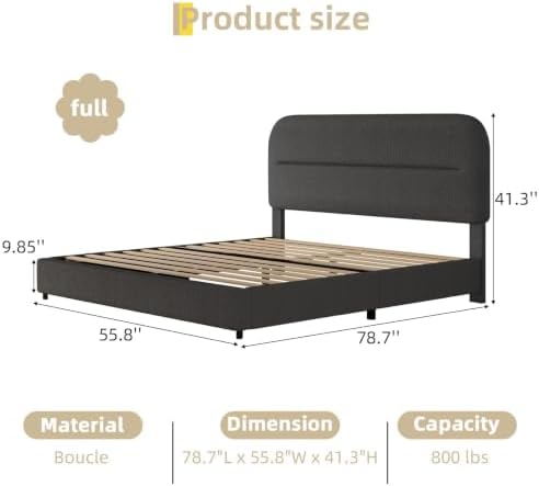 HOMBCK Full Bed Frame - Image 2