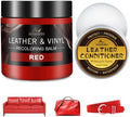 Leather Recoloring Balm and Leather Repair Kit by SHABEIBEI