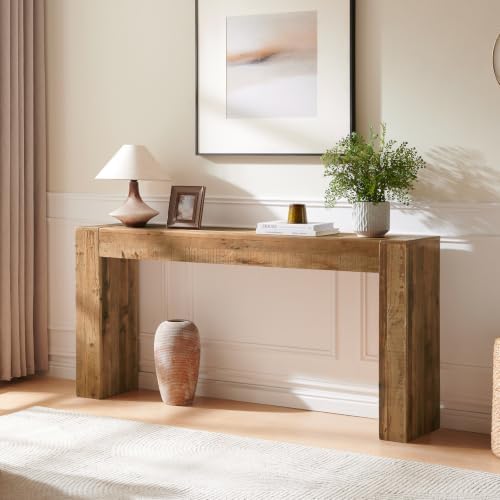 Reclaimed Solid Wood Console Table - Image 6