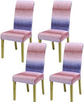 Dining Chair Covers, Stretch Seat Covers, Washable Furniture Protector by BIETYONE