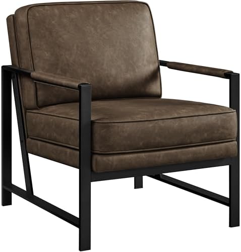 Yaheetech Mid-Century Accent Chair, Modern Armchair by Yaheetech