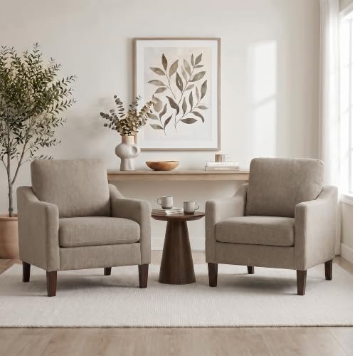 VKNOW Accent Chairs, Modern Upholstered Armchairs - Image 6