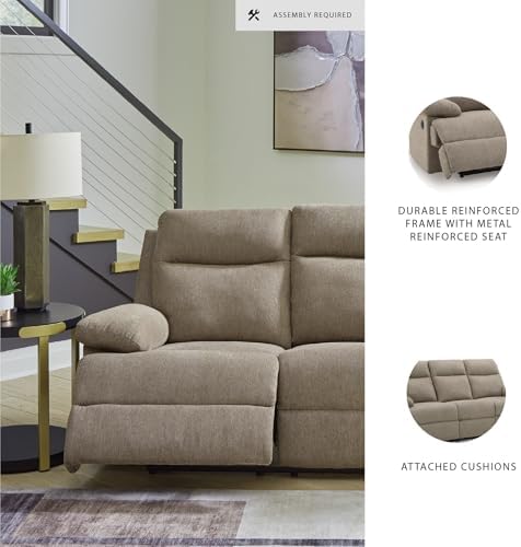 Signature Design by Ashley Reclining Sofa Couch - Image 4