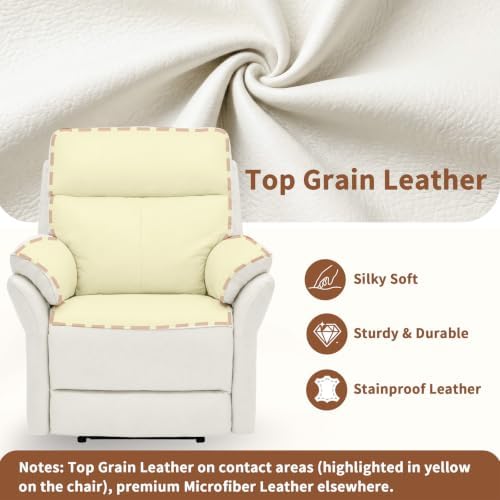 AIRSKY Genuine Leather Recliner Chair - Image 3