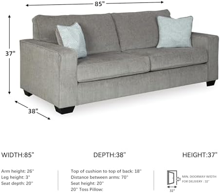 Signature Design by Ashley Altari 3-Seat Couch - Image 3