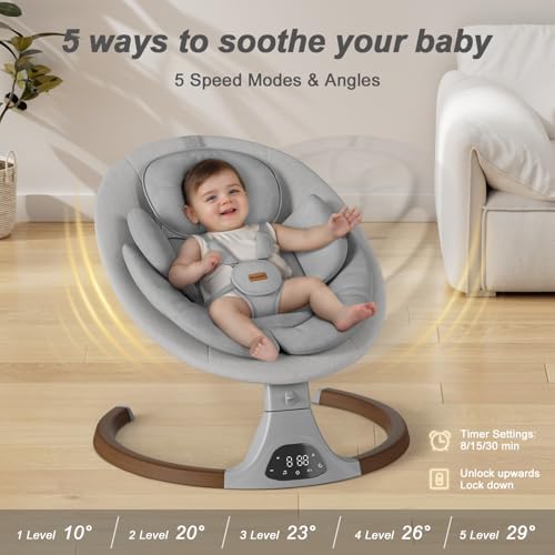 Monamii Baby Swings for Infants - Image 5