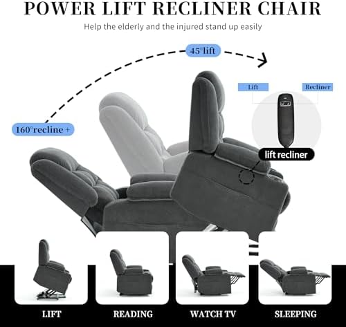 Power Lift Chair Recliners for Elderly - Image 5