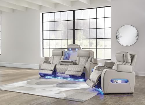 Signature Design by Ashley 3-Seat Power Reclining Sofa - Image 2