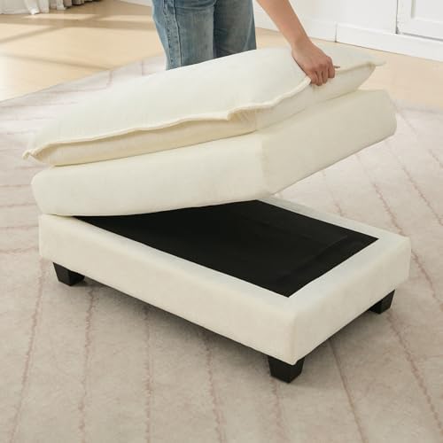 Oversized Modular Sectional Sofa Set, Convertible Deep Seat Cloud Couch - Image 3