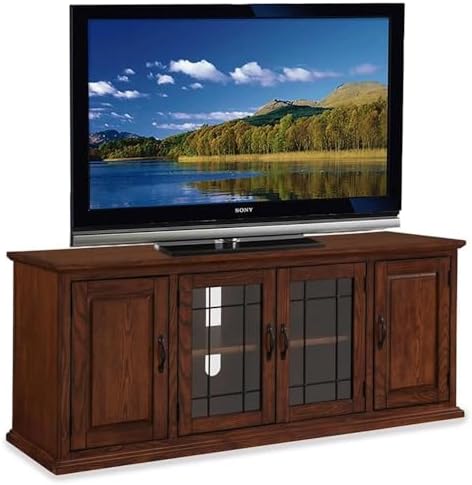 Leick Home TV Stand, Burnished Oak - Image 4