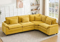 Oversized Modular Sectional Sofa Set, Convertible Deep Seat Cloud Couch by Unknown