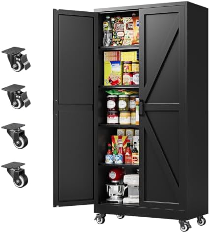 Letaya 75" Metal Garage Storage Cabinet by LetayaMetalCabinets