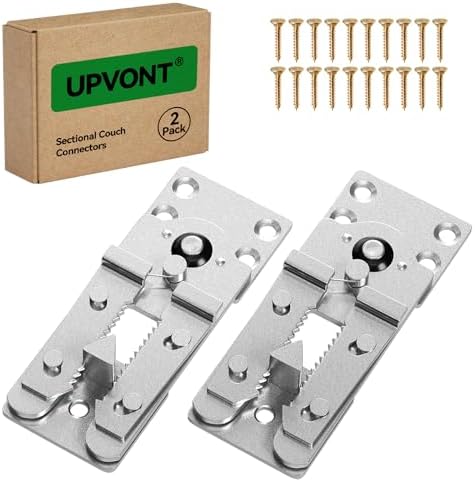 Sectional Couch Connectors, Thickened Interlocking Alligator Couch Connectors by UPVONT