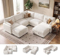 Modular Sectional Sofa, Oversized V-Shaped Couch by Unknown