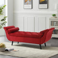 Velvet Storage Bench for Bedroom End of Bed, Storage Ottoman Long Bench by Hdxdkog