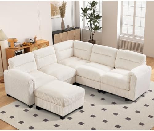 HAOMARKETS 90" Modular Sectional Sofa Couch by HAOMARKETS