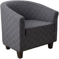 MIFXIN Tub Chair Slipcover 1 Piece Stretch Club Chair Cover Spandex Elastic by MIFXIN
