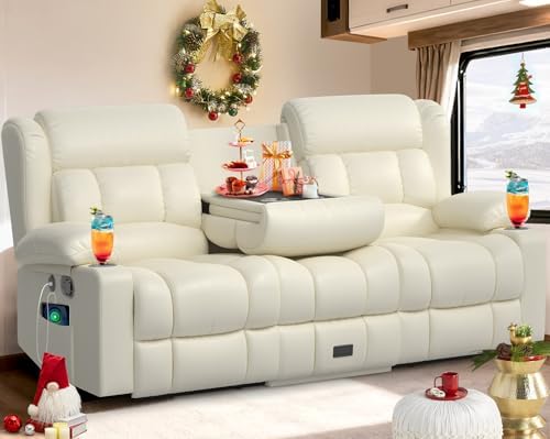 RV Loveseat Recliner Sofa, 3 Seater Reclining Sofa by MOSGAT
