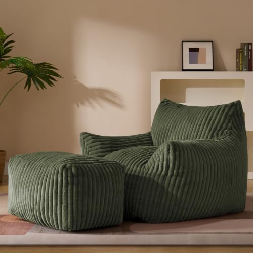 Gericco Oversized Bean Bag Chaise Lounge Chair by Gericco