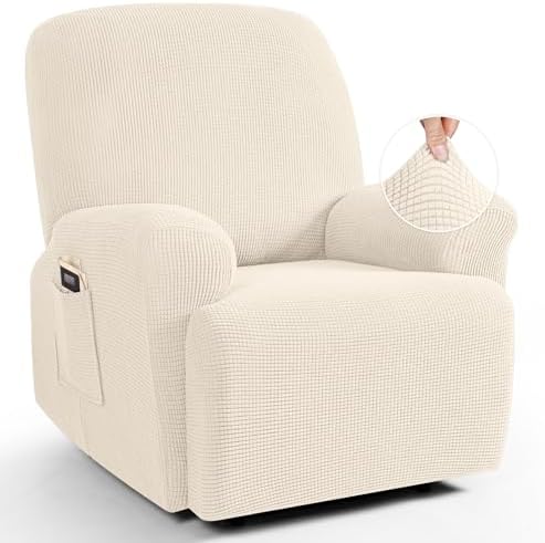 TAOCOCO Stretch Recliner Chair Covers 4 Piece by TAOCOCO