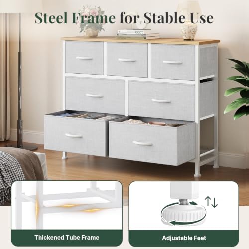 Fabric Dresser for Bedroom - Image 5