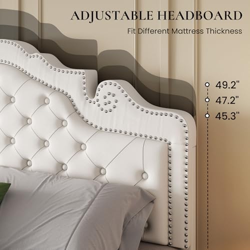 SHA CERLIN Full Size Bed Frame - Image 4