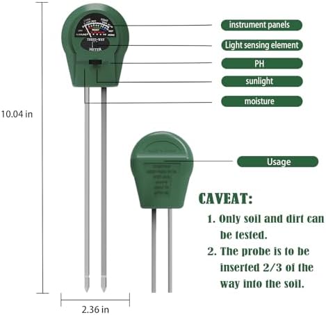 3-in-1 Soil pH Meter - Image 2