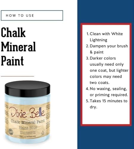 Dixie Belle Paint Company Chalk Mineral Paint - Image 3