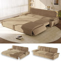 94.5" Sleeper Sofa Bed King Size, 3-in-1 Convertible Corduroy Couch by UPYOOE