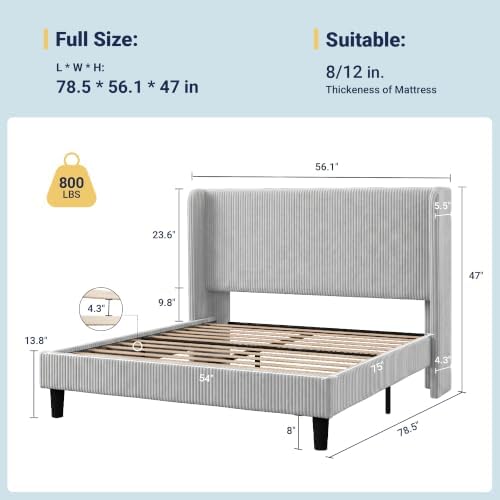 Allewie Full Size Platform Bed - Image 2