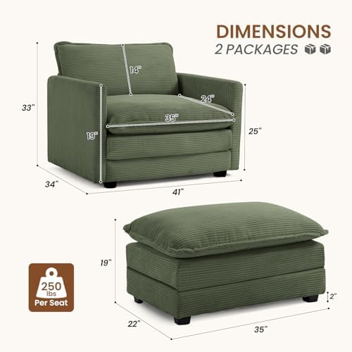 ROWHY 41'' Single Armchair - Image 2