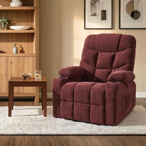 MCombo Power Lift Recliner for Elderly, Fabric 7287 - Image 5