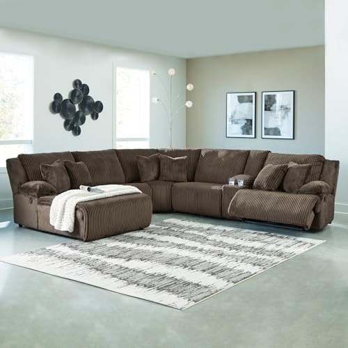 Signature Design by Ashley 6-Piece Reclining Sectional Sofa - Image 2