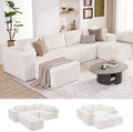 135.4" Modular Boneless Couch, Sectional Couches by Weture