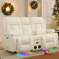 TUNYI Power Loveseat Recliner Sofa by Becomesyourhomepartner