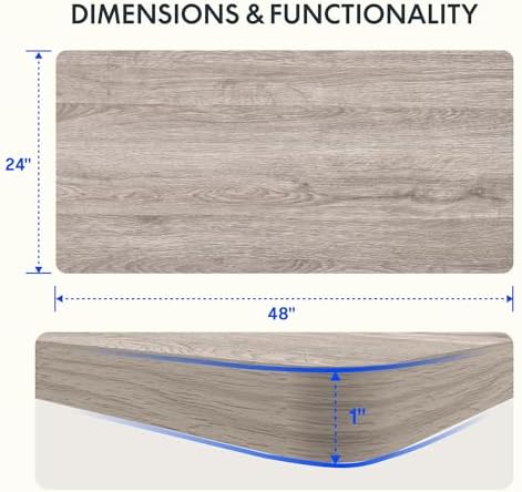 FLEXISPOT 48"x24" Whole Piece Desk Top - Image 2