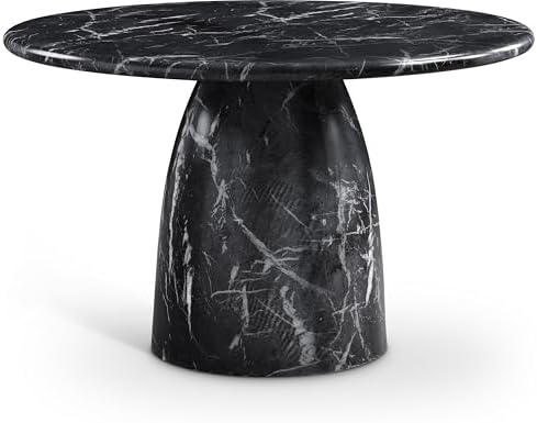 Meridian Furniture 701Black-T Cosenza Collection Art Deco 48.5" Indoor/Outdoor by Unknown