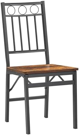 Folding Dining Chair Modern Retro Chair by WZONICE98