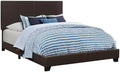 Coaster Home Furnishings Dorian Transitional Leatherette Upholstered Eastern by CoasterFineFurniture