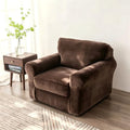 Luxury Velvet Sofa Covers for 1 Cushion Couch by HOMECOVER