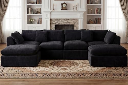 GRUSIGN 141'' Oversized Boneless Cloud Couch by GRUSIGN