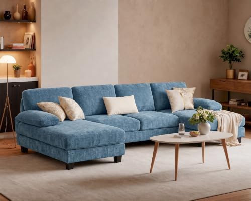 Furniwell U-Shaped Convertible Sectional Sofa Couch - Image 6